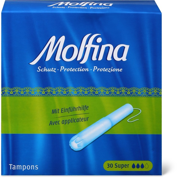 Molfina Tampons mit Einführhilfe