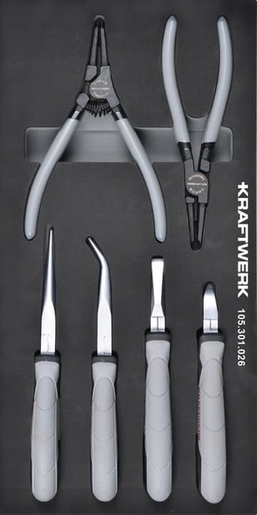 KRAFTWERK Zangensatz Einlage Werkzeugkoffer