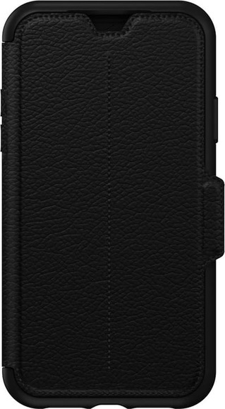 Otterbox iPhone Xr Echtleder Tasche Strada Series Schwarz (77-59922)