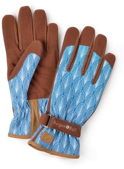 Burgon & Ball - Gartenhandschuhe LOVE THE GLOVE - Mischmaterial - blau - 3/10.5/32 cm - S/M