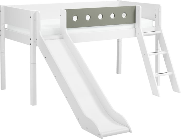 Halbhochbett WHITE
