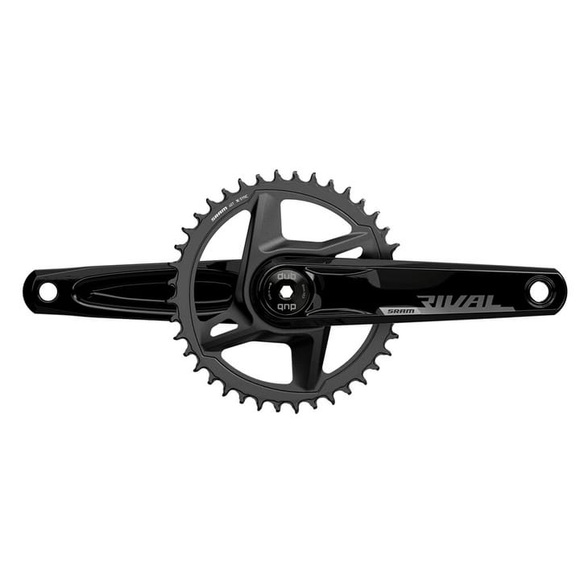 SRAM Rival 1 AXS D1 DUB Wide Kurbelgarnitur 1x12-fach 40Z schwarz 175mm 2022 Kurbelgarnituren