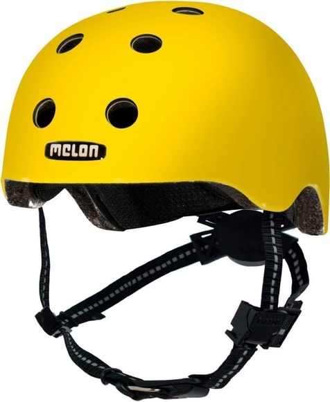 Melon ® Toddler Helm Design Rainbow Yellow - Gr. XXS, 44-50 cm - gelb