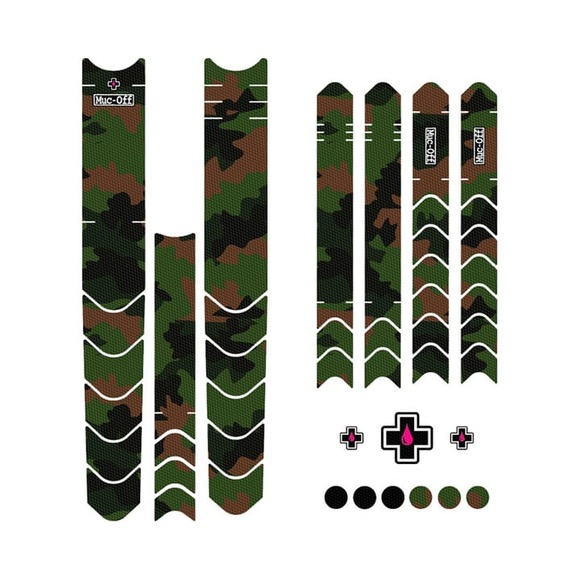 MucOff Frame Protection Kit E-Mtb Schutzfolie moos