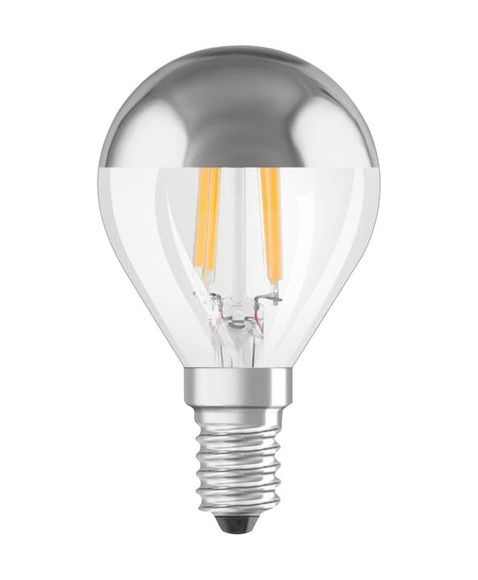 Osram Star Classic P34 Mirror LED E14 4W warmweiss