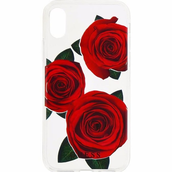 Guess Flower Desire Apple iPhone X Smartphone Hülle