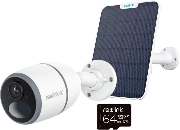 REOLINK Go Ultra - Überwachungskamera + Solarpanel + Micro-SD Karte (UHD 8K, 3840 x 2160 p)