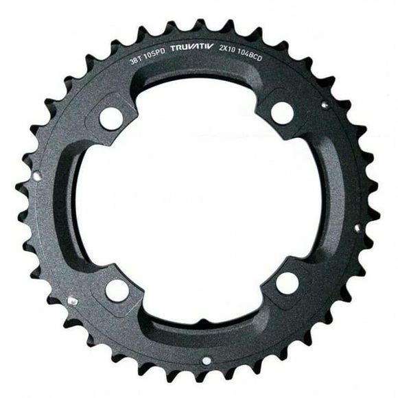SRAM MTB Kettenblatt 2x10-fach ohne Pin mattschwarz 36 Zähne 2019 Kettenblätter