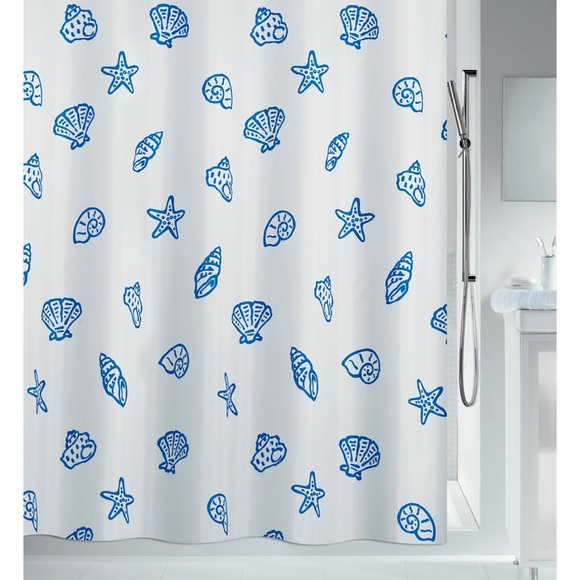 SPIRELLA Duschvorhang Textil CONCHA