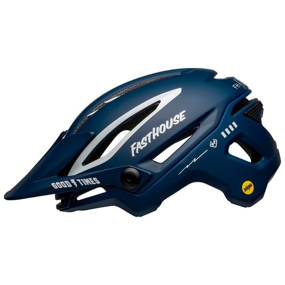 Sixer MIPS Helm matte/gl blue/white fasthouse