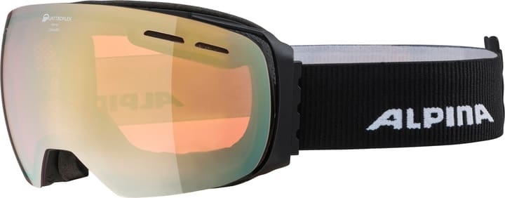 Alpina Granby Quattroflex Multimirror Skibrille (Schwarz)