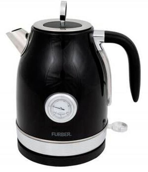 Furber 1.7 l; Schwarz glanz Wasserkocher