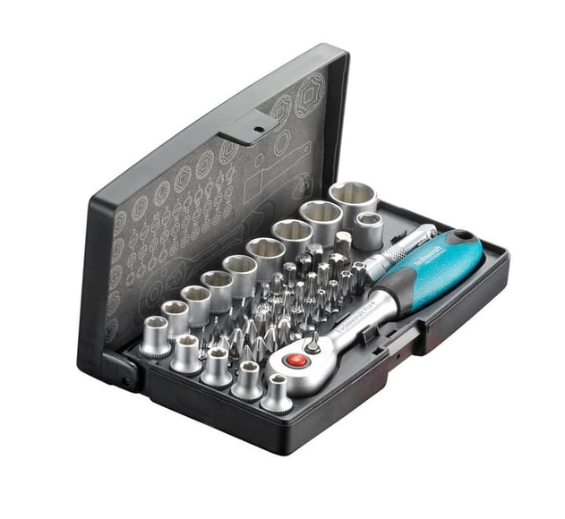Technocraft Steckschlüssel-Satz, 1/4', 47-tlg.