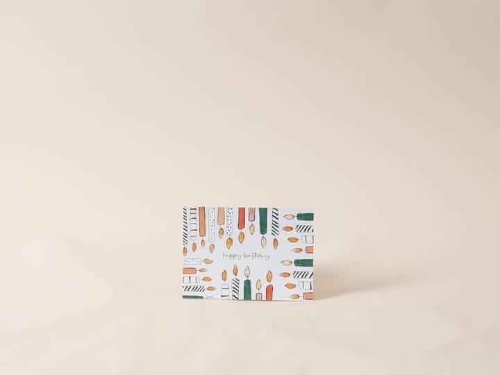 Happy Birthday Postkarte