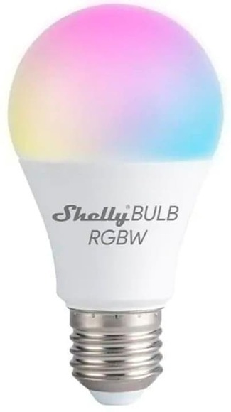 Shelly DUO RGBW, E27 - WLAN-Leuchtmittel, RGBW, 400 lm