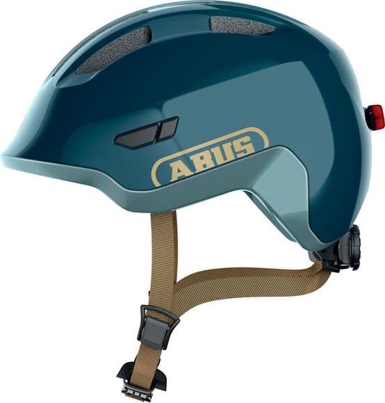 Abus Smiley 3.0 ACE LED Velohelm blau