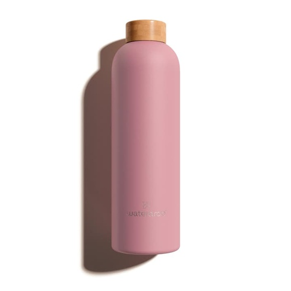 waterdrop Edelstahlflasche 1l Edelstahlflasche rosa