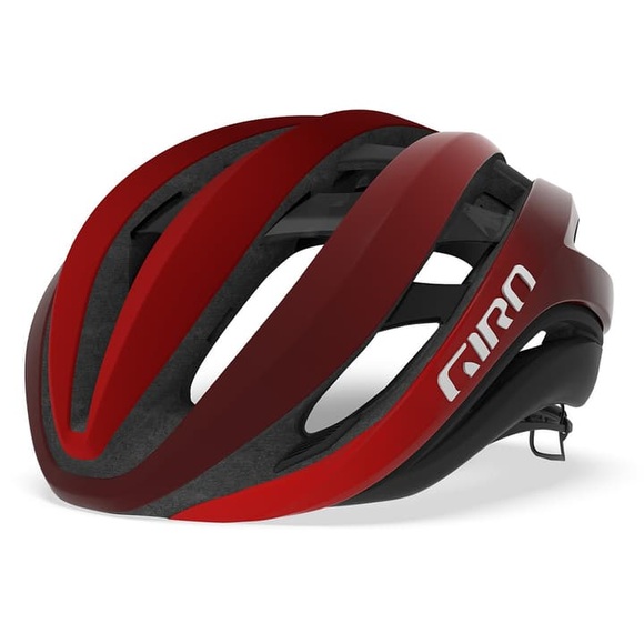 Giro Aether MIPS Velohelm matte bright red/dark red