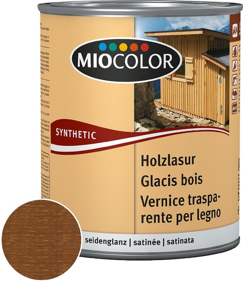 Miocolor Holzlasur Kastanie 750 ml