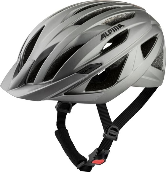 Alpina Parana Fahrradhelm (Größe L, Grau)