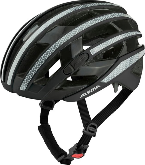 Alpina Ravel Reflective Velohelm schwarz