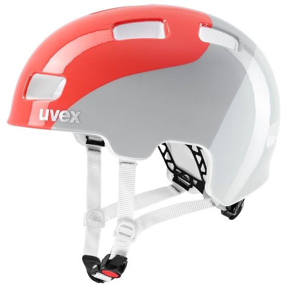 UVEX HLMT 4 Helm Kinder rot/grau 2022 51-55cm Kinderhelme