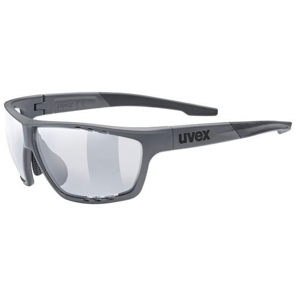 Uvex Sportbrille Sportstyle 706 Variomatic - Dark Grey Mat Smoke