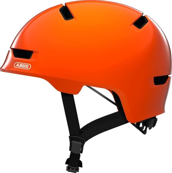 Abus Casco bici ABUS raschietto ragazzino 3.0 / / lucido arancio