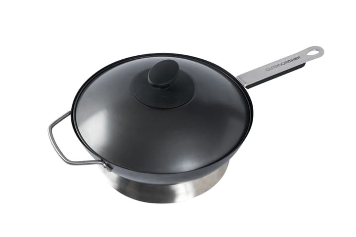 Outdoorchef 18.212.57 Barbecue Wok - Wok (Schwarz)