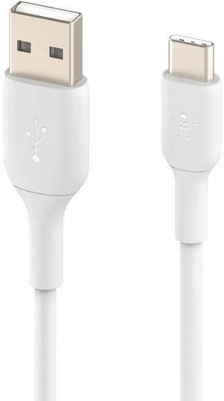 Belkin USB-C/USB-A Kabel 2m PVC, weiss