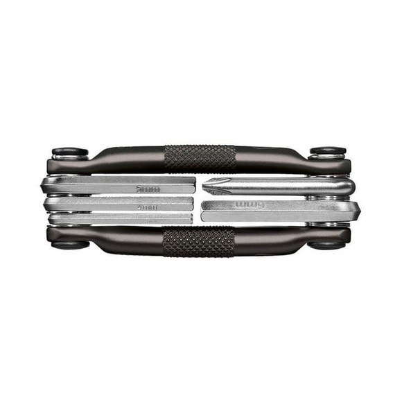 crankbrothers Multitool 5 midnight edition Mini Multi-Tool Set für Fahrräder