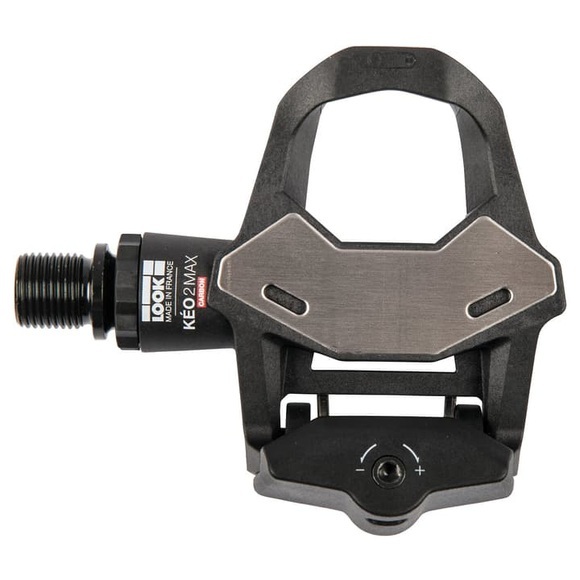 Look Keo 2 Max Carbon Pedals with Grip Cleat Black 0