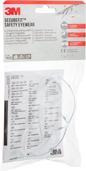 3M Schutzbrille SecureFit Sf200Cc1 klar