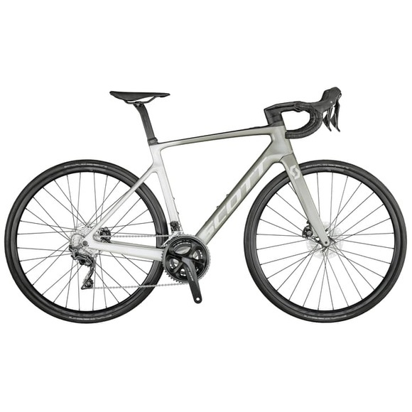 Scott Addict eRIDE 20 E-Rennvelo silber