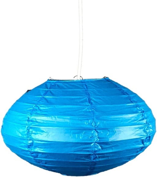 Japan blau, oval Papierschirm