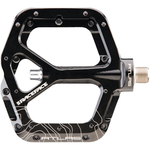 Race Face Atlas Pedals schwarz 2019 Dirt & BMX Pedale