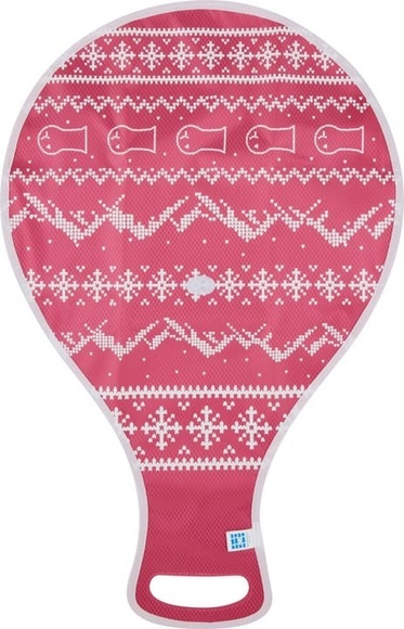 Wickelfisch Schlittelfisch Rutscher pink