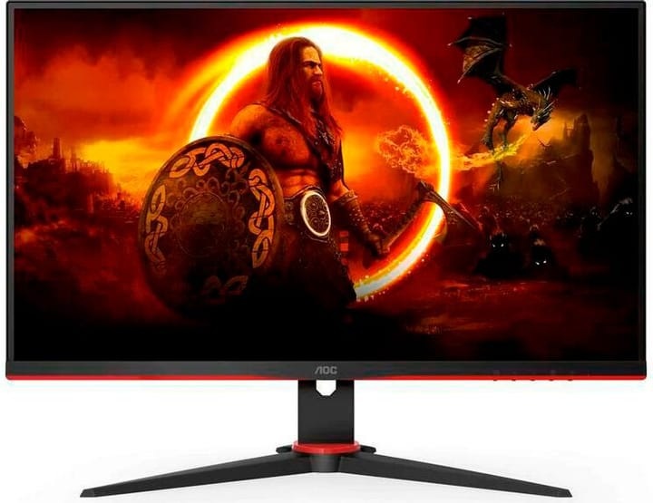 G2 27G2SPAE/BK LED display 68,6 cm (27 Zoll) 1920 x 1080 Pixel Full HD Schwarz, Rot