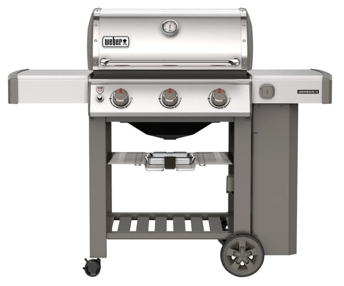 Weber GENESIS® II S-310 GBS ACCIAO INOX Gasgrill inkl. gratis Heimlieferung