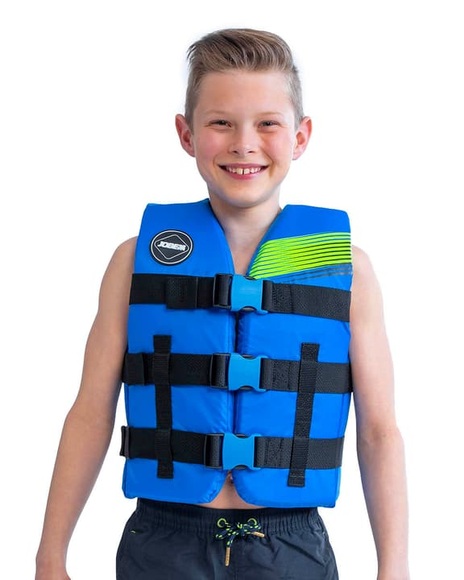 Jobe Nylon Vest Youth Schwimmweste blau