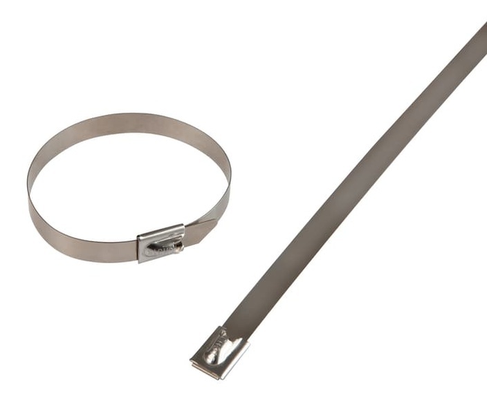 Windhager Edelstahl-Binder 30 cm, 10