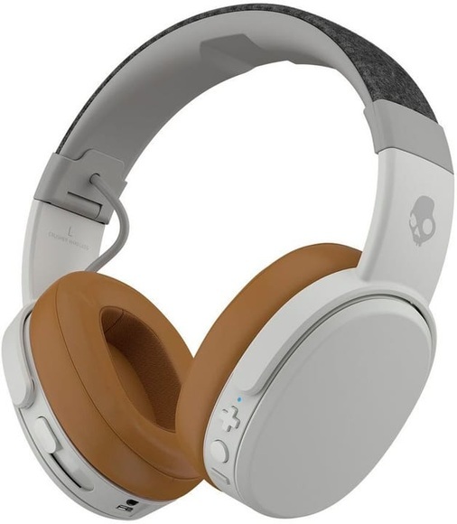 Skullcandy Crusher Wireless - Bluetooth Kopfhörer (Over-ear, Weiss/Grau)