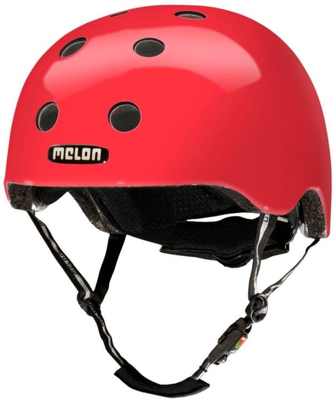 Melon Helm URBAN ACTIVE - RAINBOW in rot in Gr. 52-58