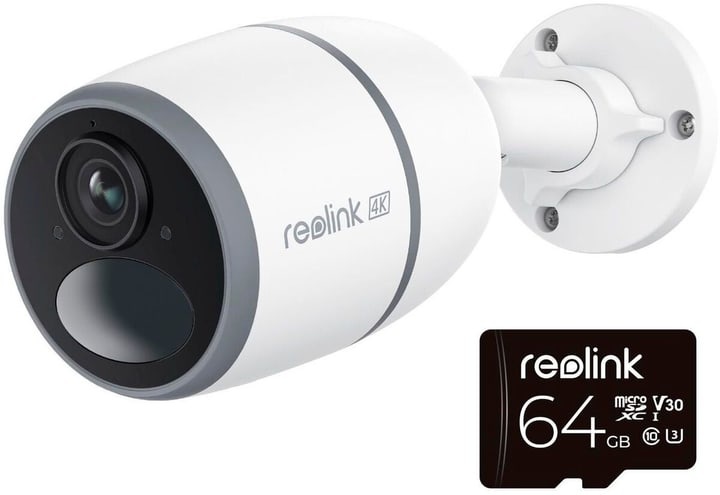 Reolink 4G/LTE-Kamera GO Ultra inkl. 64Gb Micro-SD Überwachungskamera