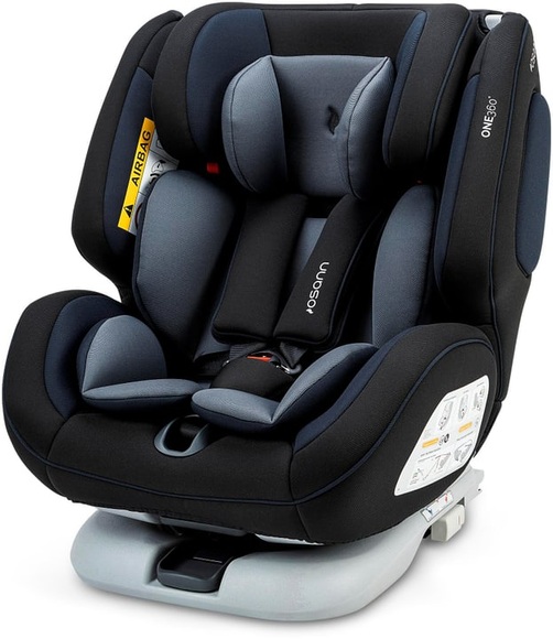 Kindersitz One 360° Twill Navy