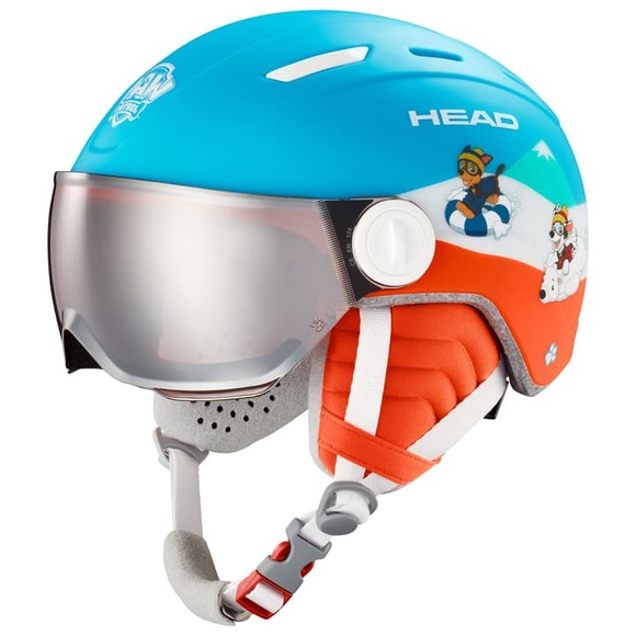 Head Kinder-Visorhelm Paw Patrol Wintersport Helm blau