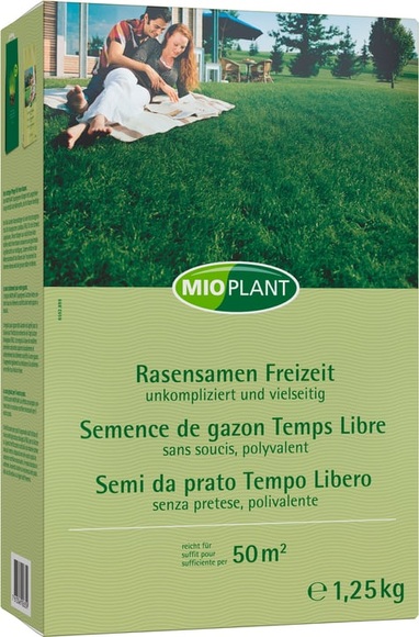 Mioplant Rasensamen Freizeit, 50 m2