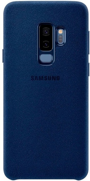 Samsung Galaxy S9 Plus Galaxy Alcantara Cover Hülle Dunkelblau (EF-XG965ALEGWW)