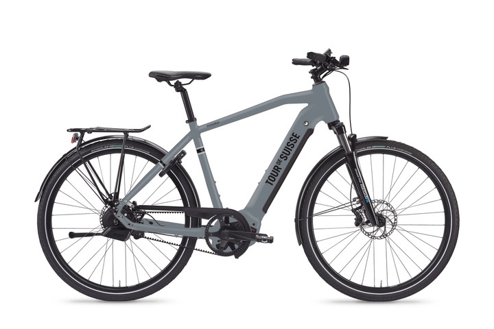 Tour de Suisse Broadway 25 E-Bike hellgrau