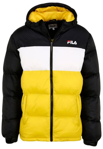 Fila Scooter puff jacket Kapuzenjacke gelb
